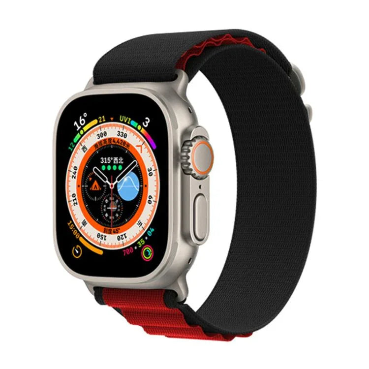 Kalebol アライン ナイロンループウォッチバンド Apple Watch 46mm / 49mm / 45mm / 44mm用、Apple Watch 42mm / 41mm / 40mm / 38mm用