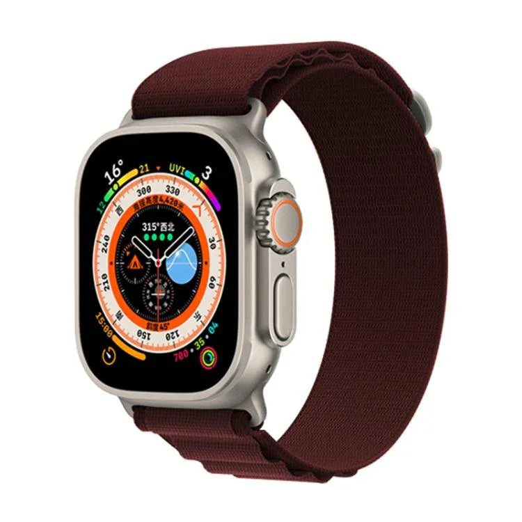 Kalebol アライン ナイロンループウォッチバンド Apple Watch 46mm / 49mm / 45mm / 44mm用、Apple Watch 42mm / 41mm / 40mm / 38mm用