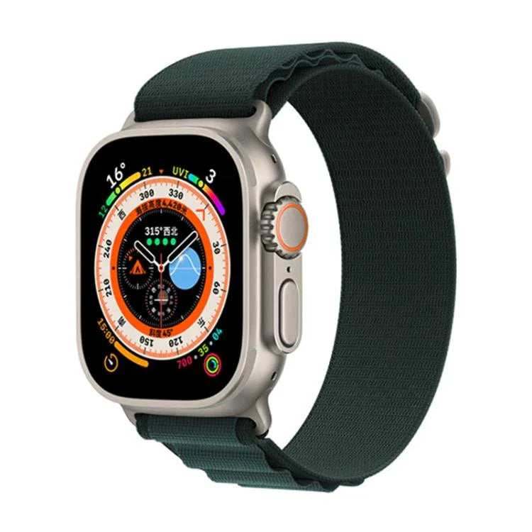 Kalebol アライン ナイロンループウォッチバンド Apple Watch 46mm / 49mm / 45mm / 44mm用、Apple Watch 42mm / 41mm / 40mm / 38mm用