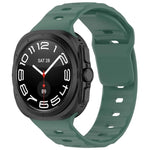 Kalebol Square Buckle Silicone Watch Band, For Samsung Galaxy Watch Ultra 47mm / Ultra 2025