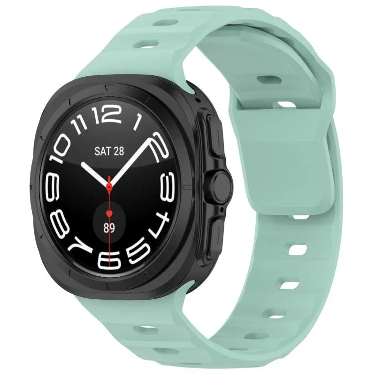 Kalebol Square Buckle Silicone Watch Band, For Samsung Galaxy Watch Ultra 47mm / Ultra 2025