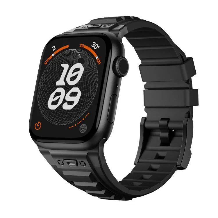 Kalebol 高伸縮シリコンアーマーウォッチバンド Apple Watch 46mm / 49mm / 45mm / 44mm用