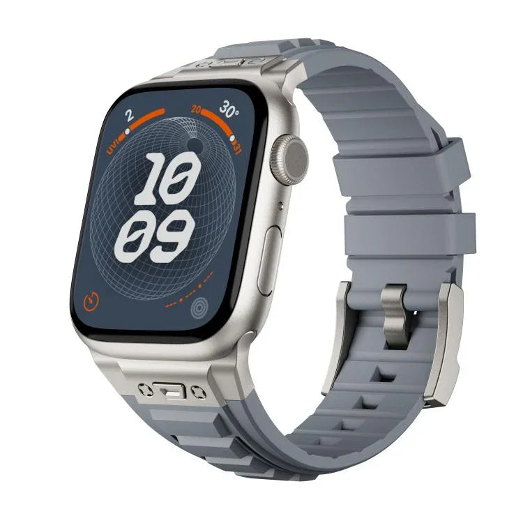 Kalebol 高伸縮シリコンアーマーウォッチバンド Apple Watch 46mm / 49mm / 45mm / 44mm用