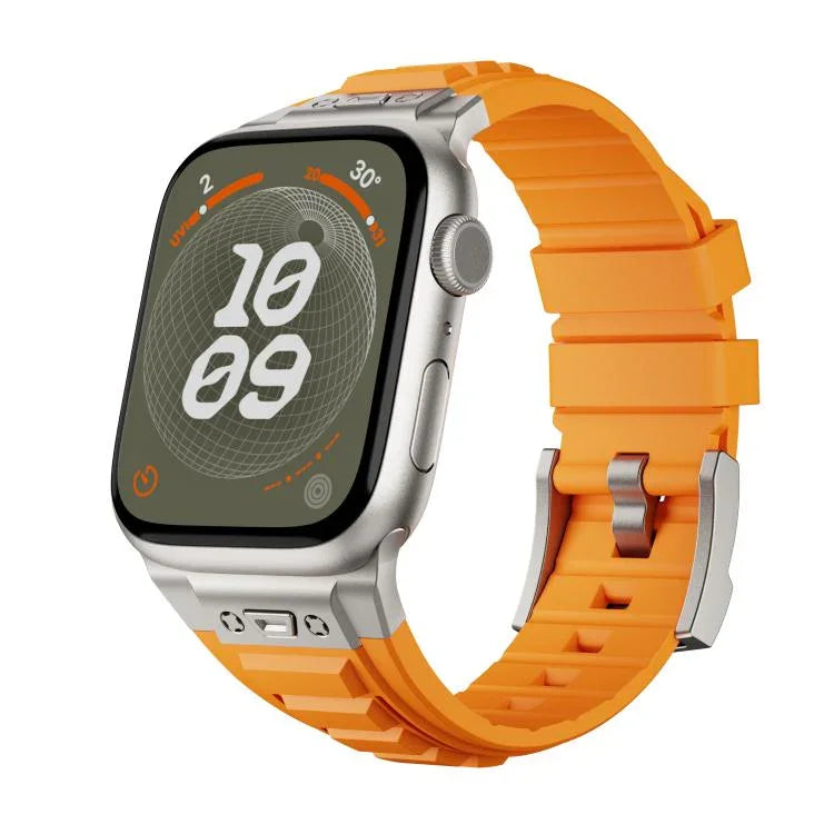 Kalebol 高伸縮シリコンアーマーウォッチバンド Apple Watch 46mm / 49mm / 45mm / 44mm用