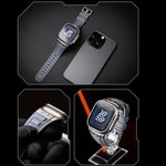 Kalebol 高伸縮シリコンアーマーウォッチバンド Apple Watch 46mm / 49mm / 45mm / 44mm用