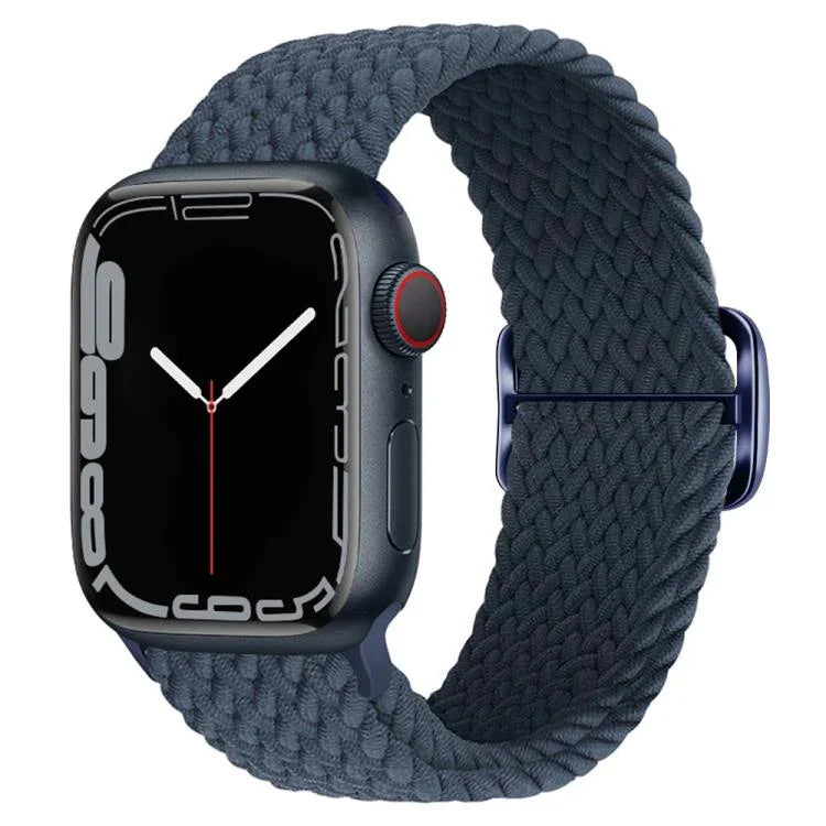 Kalebol 8バックル ナイロン編みウォッチバンド Apple Watch 46mm / 49mm / 45mm / 44mm用、Apple Watch 42mm / 41mm / 40mm / 38mm用