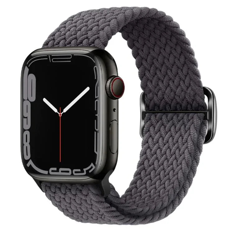 Kalebol 8バックル ナイロン編みウォッチバンド Apple Watch 46mm / 49mm / 45mm / 44mm用、Apple Watch 42mm / 41mm / 40mm / 38mm用