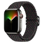 Kalebol 8バックル ナイロン編みウォッチバンド Apple Watch 46mm / 49mm / 45mm / 44mm用、Apple Watch 42mm / 41mm / 40mm / 38mm用