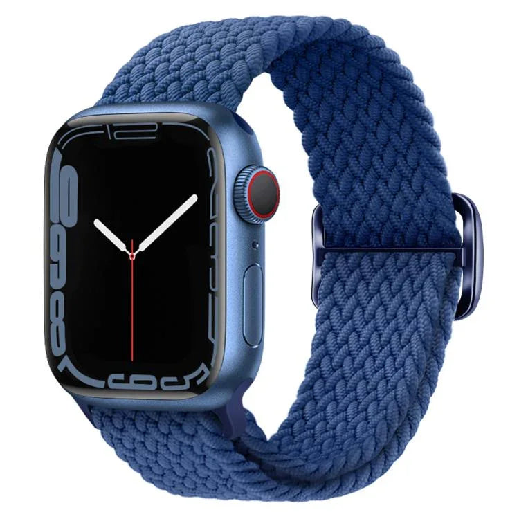 Kalebol 8バックル ナイロン編みウォッチバンド Apple Watch 46mm / 49mm / 45mm / 44mm用、Apple Watch 42mm / 41mm / 40mm / 38mm用