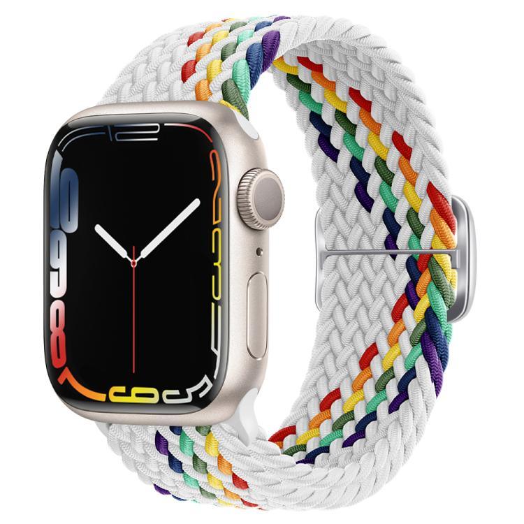 Kalebol 8バックル ナイロン編みウォッチバンド Apple Watch 46mm / 49mm / 45mm / 44mm用、Apple Watch 42mm / 41mm / 40mm / 38mm用