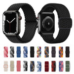 Kalebol 8バックル ナイロン編みウォッチバンド Apple Watch 46mm / 49mm / 45mm / 44mm用、Apple Watch 42mm / 41mm / 40mm / 38mm用