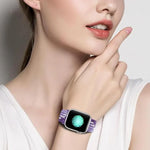 Kalebol 8バックル ナイロン編みウォッチバンド Apple Watch 46mm / 49mm / 45mm / 44mm用、Apple Watch 42mm / 41mm / 40mm / 38mm用