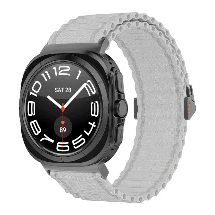 Kalebol オーシャンループ ナイロン編みウォッチバンド、Samsung Galaxy Watch Ultra 47mm / Ultra 2025 用