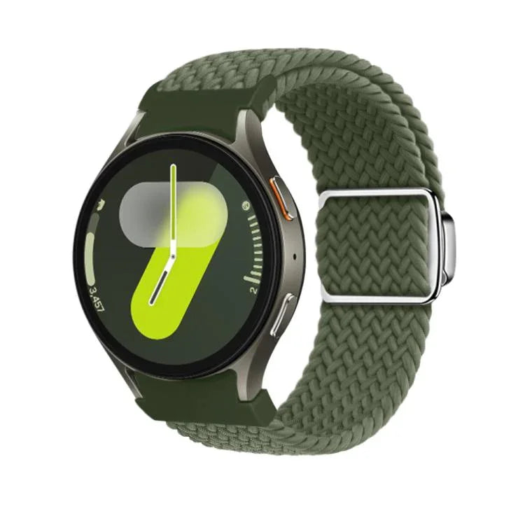 Kalebol ボタン編みループマグネットバックルウォッチバンド、Samsung Galaxy Watch 5 Pro / 6 / 7 用