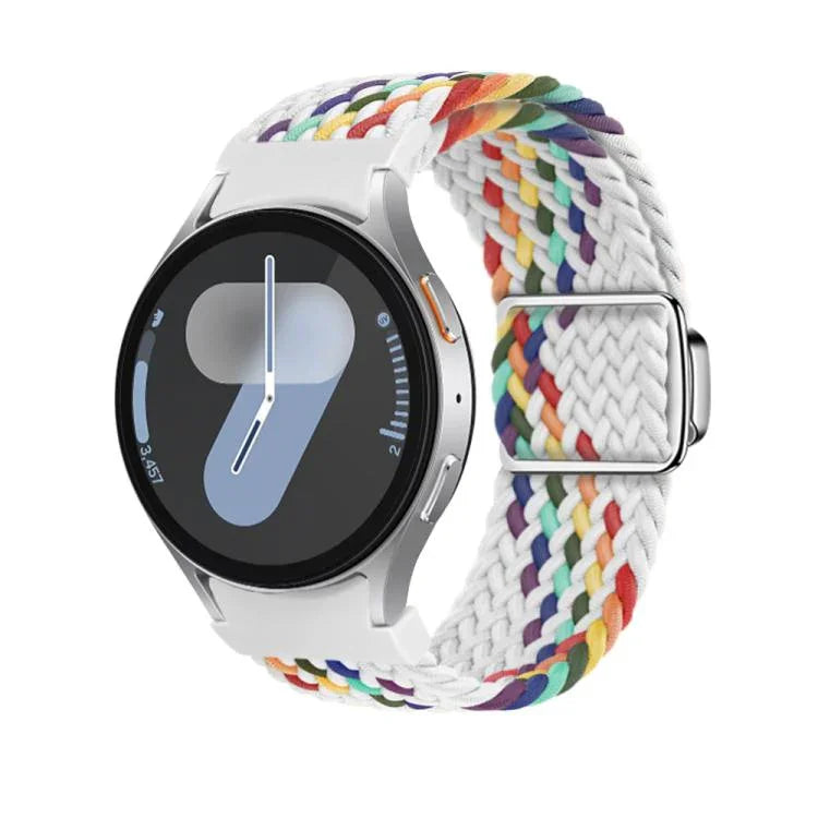 Kalebol ボタン編みループマグネットバックルウォッチバンド、Samsung Galaxy Watch 5 Pro / 6 / 7 用