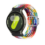 Kalebol ボタン編みループマグネットバックルウォッチバンド、Samsung Galaxy Watch 5 Pro / 6 / 7 用