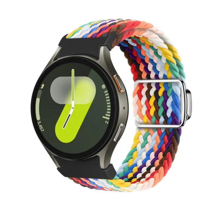 Kalebol ボタン編みループマグネットバックルウォッチバンド、Samsung Galaxy Watch 5 Pro / 6 / 7 用