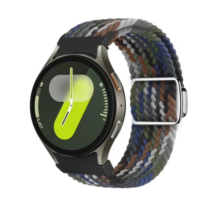 Kalebol ボタン編みループマグネットバックルウォッチバンド、Samsung Galaxy Watch 5 Pro / 6 / 7 用