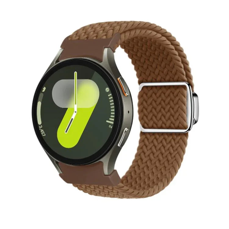 Kalebol ボタン編みループマグネットバックルウォッチバンド、Samsung Galaxy Watch 5 Pro / 6 / 7 用