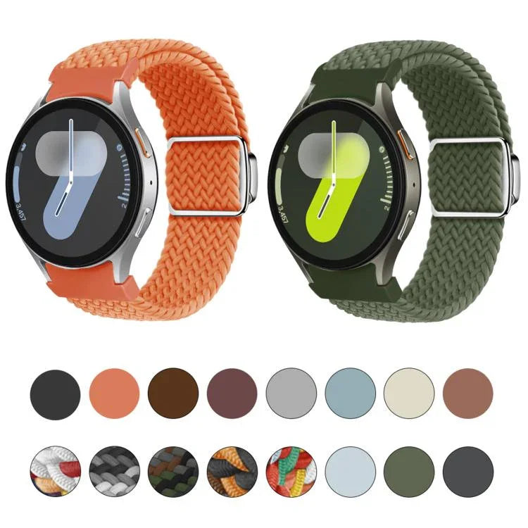Kalebol ボタン編みループマグネットバックルウォッチバンド、Samsung Galaxy Watch 5 Pro / 6 / 7 用