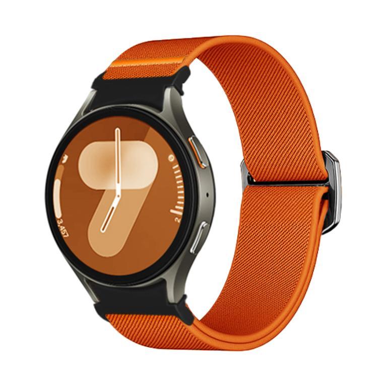 Kalebol ボタン伸縮ナイロンウォッチバンド、Samsung Galaxy Watch 5 Pro / 6 / 7 用