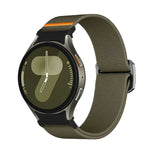 Kalebol ボタン伸縮ナイロンウォッチバンド、Samsung Galaxy Watch 5 Pro / 6 / 7 用