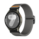 Kalebol ボタン伸縮ナイロンウォッチバンド、Samsung Galaxy Watch 5 Pro / 6 / 7 用