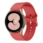 Kalebol メタルピンバックル シリコンウォッチバンド、Samsung Galaxy Watch 7 / 6 / 5 / 4 用