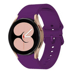 Kalebol メタルピンバックル シリコンウォッチバンド、Samsung Galaxy Watch 7 / 6 / 5 / 4 用
