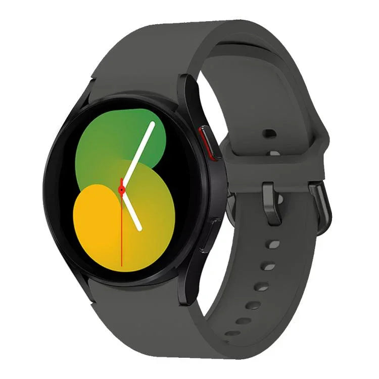 Kalebol メタルピンバックル シリコンウォッチバンド、Samsung Galaxy Watch 7 / 6 / 5 / 4 用