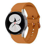 Kalebol メタルピンバックル シリコンウォッチバンド、Samsung Galaxy Watch 7 / 6 / 5 / 4 用