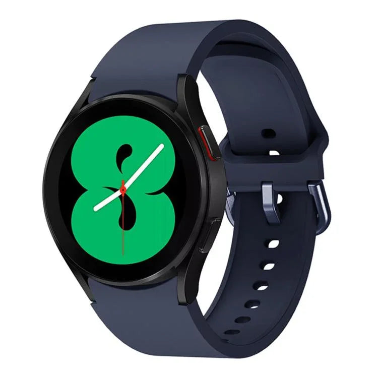 Kalebol メタルピンバックル シリコンウォッチバンド、Samsung Galaxy Watch 7 / 6 / 5 / 4 用