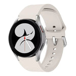 Kalebol メタルピンバックル シリコンウォッチバンド、Samsung Galaxy Watch 7 / 6 / 5 / 4 用