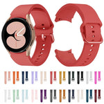 Kalebol メタルピンバックル シリコンウォッチバンド、Samsung Galaxy Watch 7 / 6 / 5 / 4 用