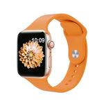 Kalebol リバースバックル シリコンウォッチバンド Apple Watch 46mm / 49mm / 45mm / 44mm用、Apple Watch 42mm / 41mm / 40mm / 38mm用