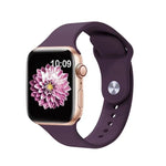 Kalebol リバースバックル シリコンウォッチバンド Apple Watch 46mm / 49mm / 45mm / 44mm用、Apple Watch 42mm / 41mm / 40mm / 38mm用