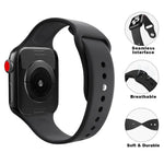 Kalebol リバースバックル シリコンウォッチバンド Apple Watch 46mm / 49mm / 45mm / 44mm用、Apple Watch 42mm / 41mm / 40mm / 38mm用