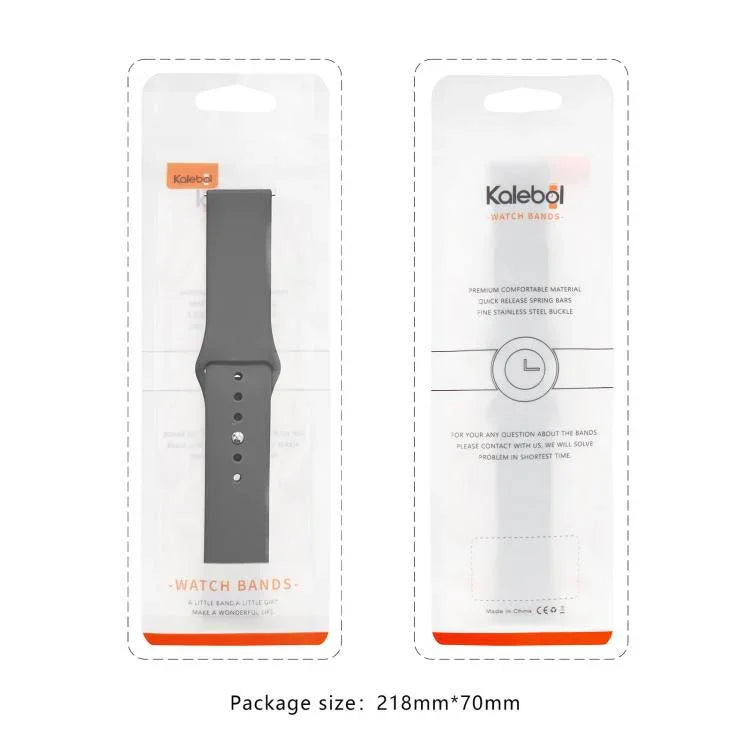 Kalebol リバースバックル シリコンウォッチバンド Apple Watch 46mm / 49mm / 45mm / 44mm用、Apple Watch 42mm / 41mm / 40mm / 38mm用