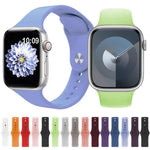 Kalebol リバースバックル シリコンウォッチバンド Apple Watch 46mm / 49mm / 45mm / 44mm用、Apple Watch 42mm / 41mm / 40mm / 38mm用