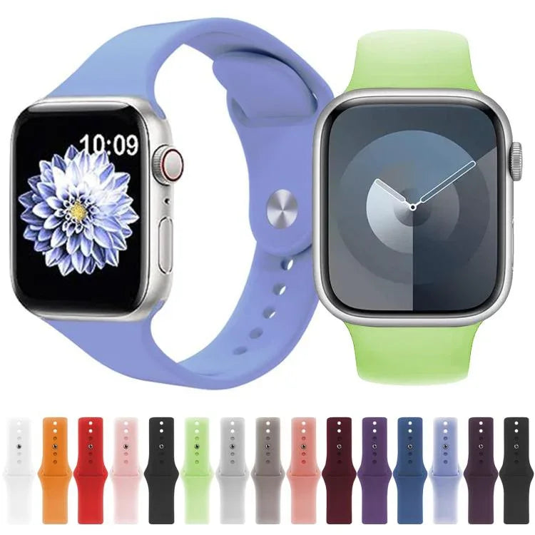 Kalebol リバースバックル シリコンウォッチバンド Apple Watch 46mm / 49mm / 45mm / 44mm用、Apple Watch 42mm / 41mm / 40mm / 38mm用