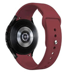 Kalebol リバースバックル シリコンウォッチバンド、Samsung Galaxy Watch 7 / 6 / 5 / 4 用