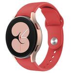 Kalebol リバースバックル シリコンウォッチバンド、Samsung Galaxy Watch 7 / 6 / 5 / 4 用