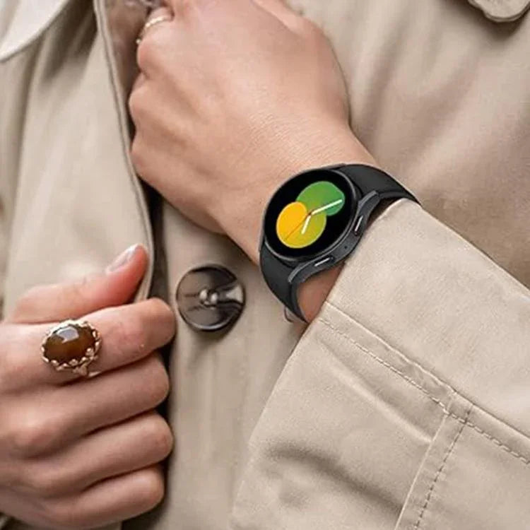 Kalebol リバースバックル シリコンウォッチバンド、Samsung Galaxy Watch 7 / 6 / 5 / 4 用
