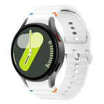 Kalebol ウェーブステッチ シリコンウォッチバンド、Samsung Galaxy Watch 7 / 6 / 5 / 4 用