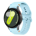 Kalebol ウェーブステッチ シリコンウォッチバンド、Samsung Galaxy Watch 7 / 6 / 5 / 4 用