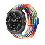 Kalebol 編みループマグネットブラックバックルウォッチバンド、Samsung Galaxy Watch Ultra 47mm / Ultra 2025 用