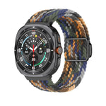 Kalebol 編みループマグネットブラックバックルウォッチバンド、Samsung Galaxy Watch Ultra 47mm / Ultra 2025 用