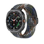 Kalebol 編みループマグネットブラックバックルウォッチバンド、Samsung Galaxy Watch Ultra 47mm / Ultra 2025 用