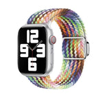 Kalebol ナイロンループ マグネットバックルウォッチバンド Apple Watch 46mm / 49mm / 45mm / 44mm用、Apple Watch 42mm / 41mm / 40mm / 38mm用