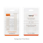 Kalebol 8字バックル ローズ型押しシリコンウォッチバンド Apple Watch 46mm / 49mm / 45mm / 44mm用、Apple Watch 42mm / 41mm / 40mm / 38mm用